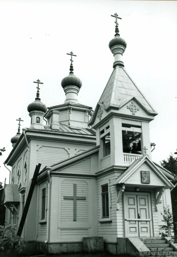 Hangon ortodoksinen kirkko. Hangö ortodoxa kyrka. The orthodox church of Hanko.